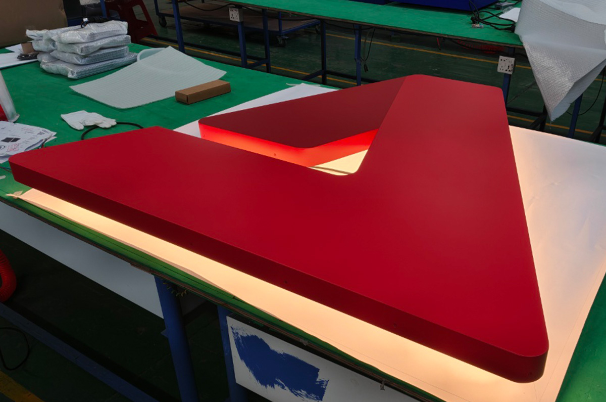 Backlit signs for medical offices